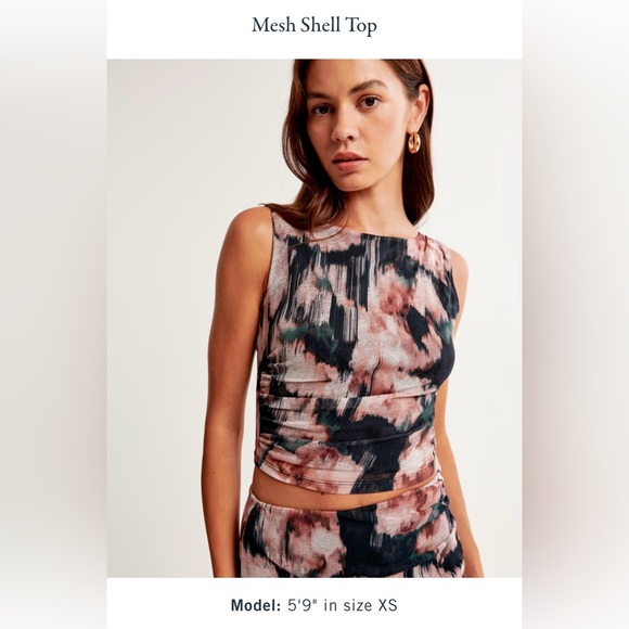 NWOT Mesh Shell Top - Picture 3 of 7